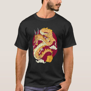 T-shirt Imaginaire Chine Dragon Asie mythique Créature Chi