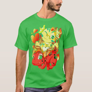 T-shirt Imaginaire Créatures Feu Dragon Mythique Animal Mu