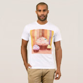T-shirt Imaginaire Cupcake Douceurs colorées (Devant entier)
