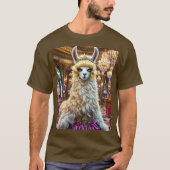T-shirt Imaginaire Cute Drama Llama Queen (Devant)