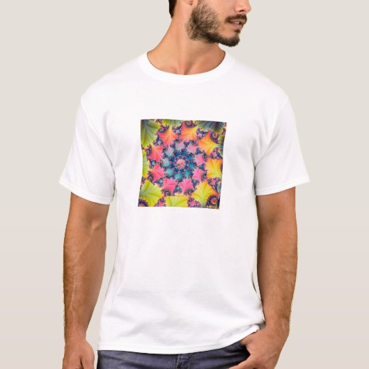 T-shirt Imaginaire de fractale (Devant)