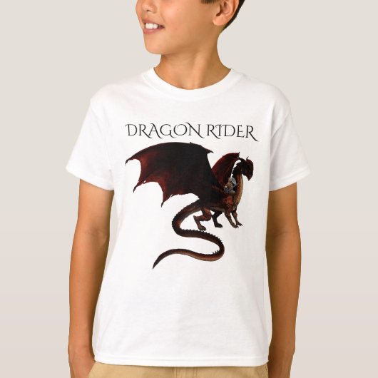 T-shirt Imaginaire Dragon Rider (Devant)