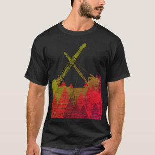 T-shirt Imaginaire du mécanicien d'exploitation de grue c