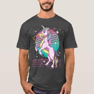 T-shirt Imaginaire Fée Conte Unicorne Lover Vaporwave anim