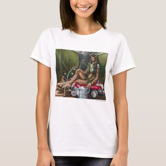T-shirt Imaginaire Femme T Chemise Shrub Life (Devant)