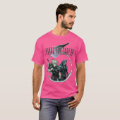 T-shirt Imaginaire Final Vii - Cloud Sephiroth (Devant entier)