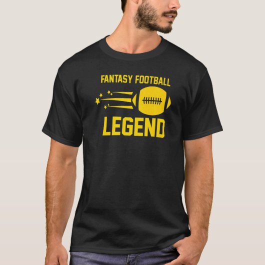 T-shirt Imaginaire Football Legend Draft Party Kit Trophée (Devant)