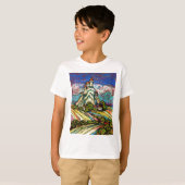 T-shirt Imaginaire Hill Castle (Devant entier)