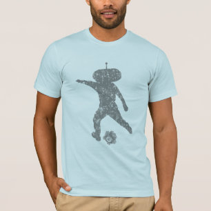 T-shirt Imaginaire japonais du football - gris