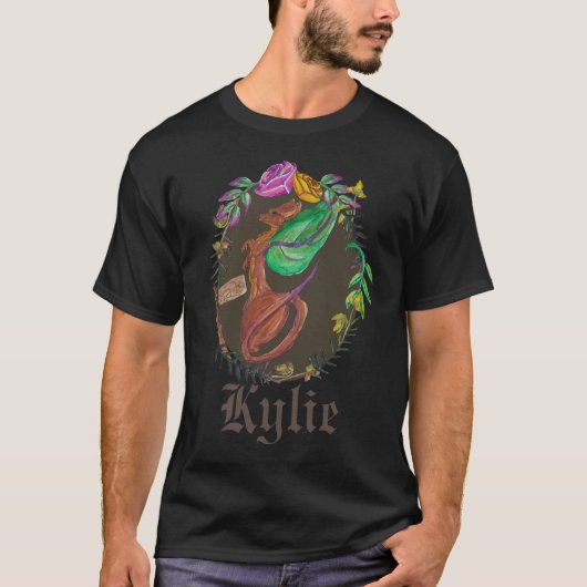 T-shirt Imaginaire kale kangaroo - kangourou mignon (Devant)