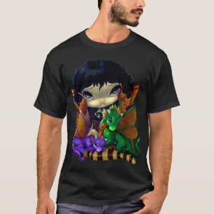 T-shirt Imaginaire mignon de fée de dragon de CHEMISE de
