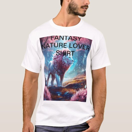 T-SHIRT IMAGINAIRE NATURE LOVER SHIRT (Devant)