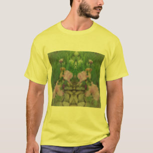 T-shirt Imaginaire surréaliste Iris Floral Path