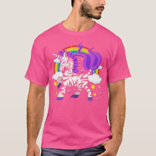 T-shirt Imaginaire Unicorn Cute Zebracorn Magique Créature
