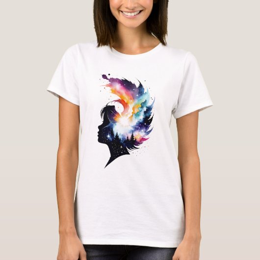 T-shirt Imagination cosmique #1 (Devant)