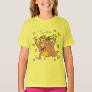 T-shirt Imagination de jolis enfants – Drôle de monstre vi