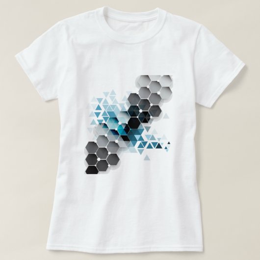 T-shirt imagination géométrique (Design devant)