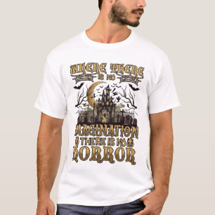 T-shirt Imagination Horreur Halloween Maison Hantée Cimeti