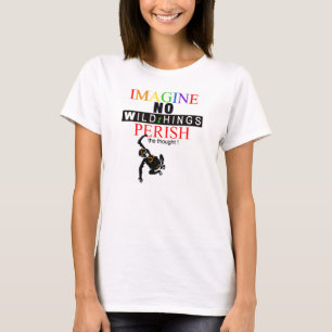 T-shirt IMAGINE - Amoureux des animaux - Graphique animal