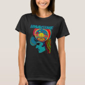 T-shirt Imagine Retro for Him or Her (Devant)