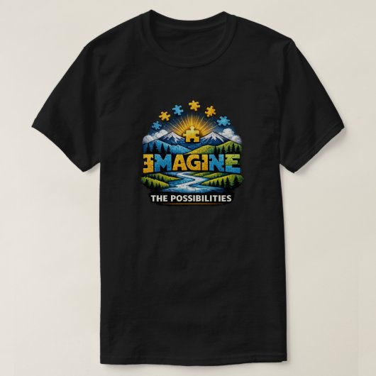 T-shirt Imaginez 1j (Design devant)