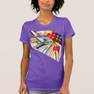 T-shirt Imaginez créer un art