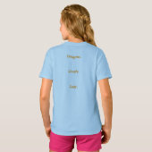 T-shirt Imaginez, Créez, Éteignez, (Dos entier)