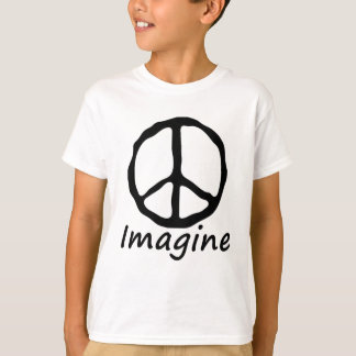 T-shirt Imaginez la paix
