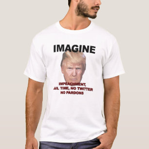 T-shirt Imaginez La Perpétuité, La Prison, Pas Twitter, Pa