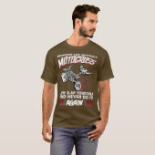 T-shirt Imaginez la vie sans Motocross Funny Biker (Devant entier)