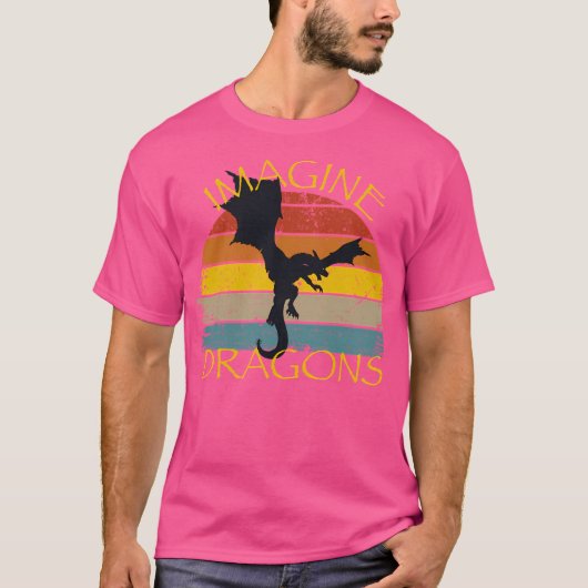 T-shirt Imaginez le style Dragon Imaginaire (Devant)