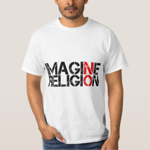 T-shirt Imaginez Pas De Religion