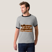 T-shirt Imaginez que j'utilise un costume (Devant entier)