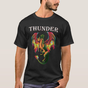 T-shirt Imaginez Que Vous Êtes Un Dragon Tonnerre Respiran