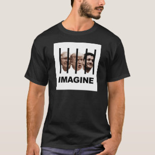 T-shirt Imaginez Trump, McConnell et Ryan Behind Bars