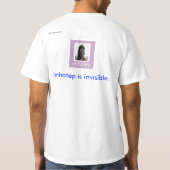 T-shirt Imhotep est invisible (Dos)