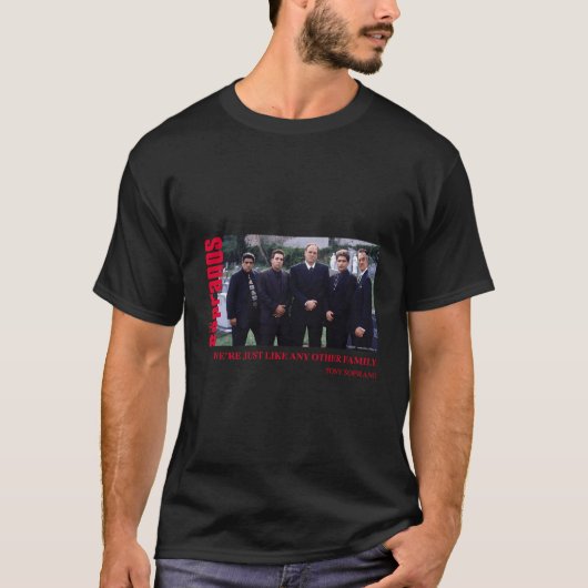 T-shirt Iml Hbo La Famille Sopranos Hommes Et S (Devant)