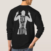 T-SHIRT IMMASHARK/FUCKTHEWORLD WHT/BLK (Dos)