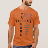 T-shirt Immersion Yahuah Yahusha (Devant)