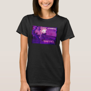 T-shirt Immeuble abandonné Vaporwave esthétique