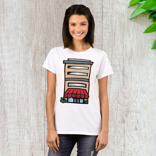 T-shirt Immeuble de façade et bureaux