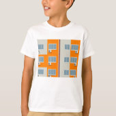 T-shirt Immeuble moderne avec climatiseurs (Devant)