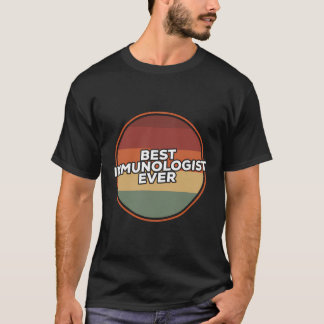 T-shirt Immunologie vintage