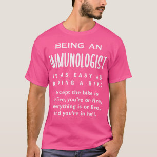 T-shirt Immunologiste est facile - Allergist Doctor Humour