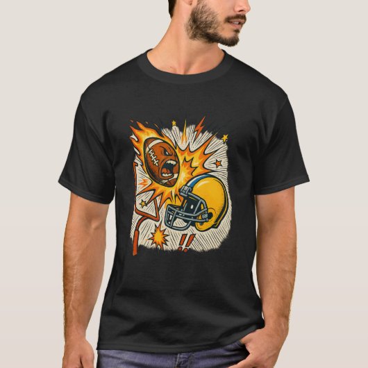 T-shirt Impact de grille : Kaboom & Smash ! (Devant)