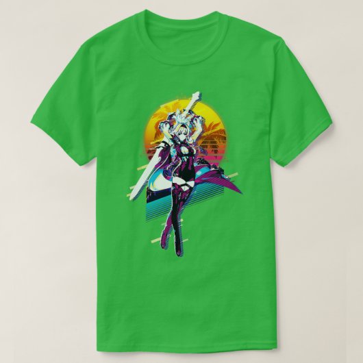T-shirt Impact d'Eula Genshin (Design devant)