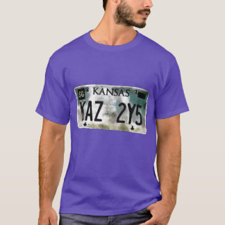 T-shirt Impala surnaturel plaque Kansas