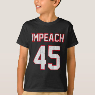 T-shirt Impeach 45 Footll Style Anti Trump Ck Imprimé