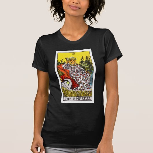T-shirt impératrice-tarot (Devant)