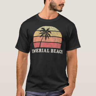 T-shirt Imperial Beach CA Vintage les années 70 Retro Thro